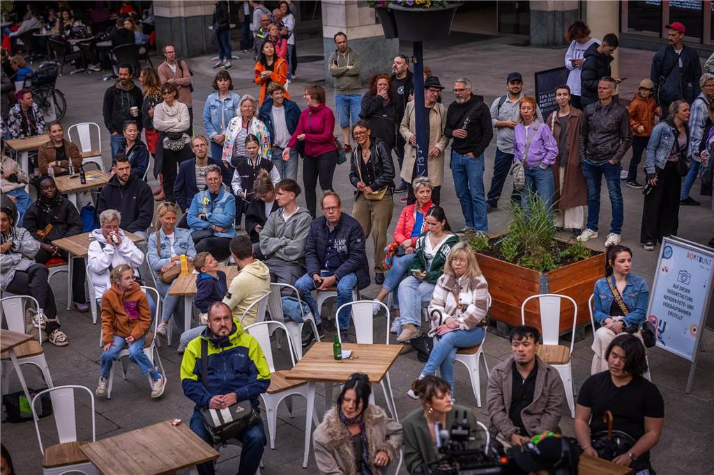 Auf vielen Bühnen in der Innenstadt gab es ab dem Nachmittag Musik.