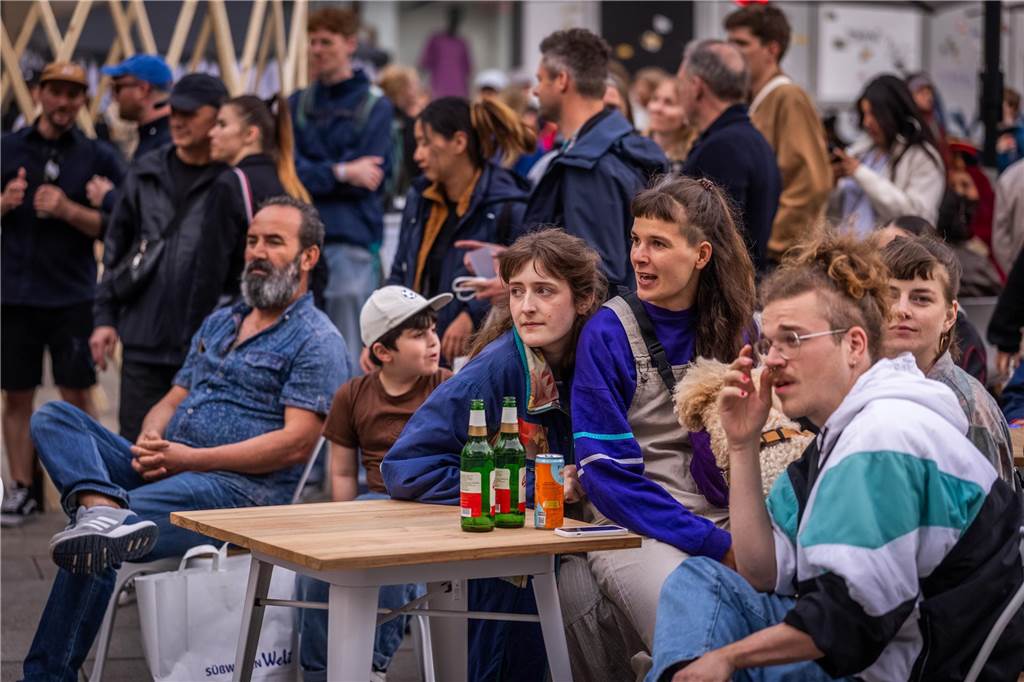 Auf vielen Bühnen in der Innenstadt gab es ab dem Nachmittag Musik.