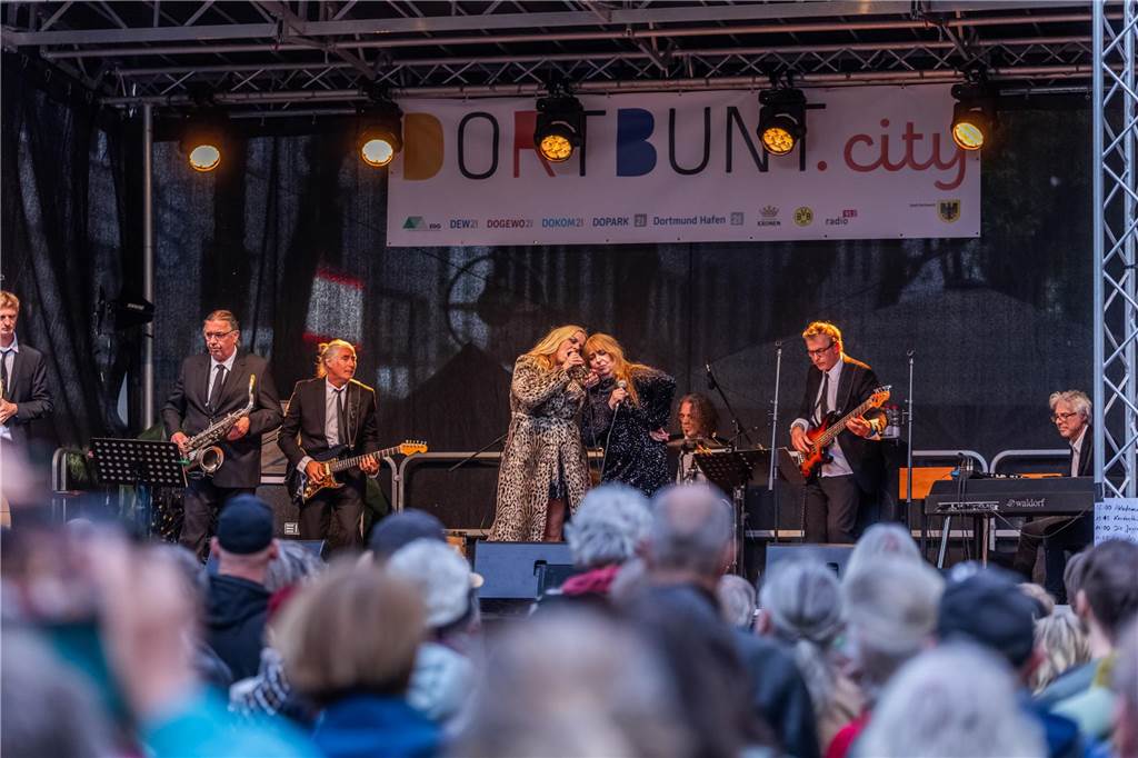 Auf vielen Bühnen in der Innenstadt gab es ab dem Nachmittag Musik.