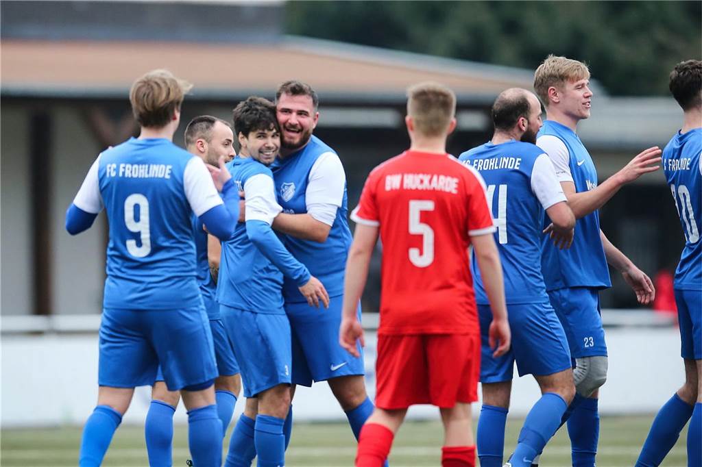Auf Wiedergutmachung für das 3:4 des Hinspiels war der FC Frohlinde am zweiten Rückrundenspieltag der Bezirksliga bei BW Huckarde aus. Das gelang mit einem 3:1-Sieg mit zwei Toren von Omar Demir.
