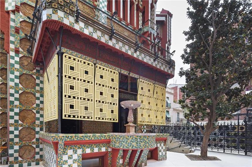 Gaudís Erstlingswerk: Barcelona öffnet die Casa Vicens Aus der Casa Vicens ist ein Museum geworden. Foto: Pol Viladoms/Casa Vicens
