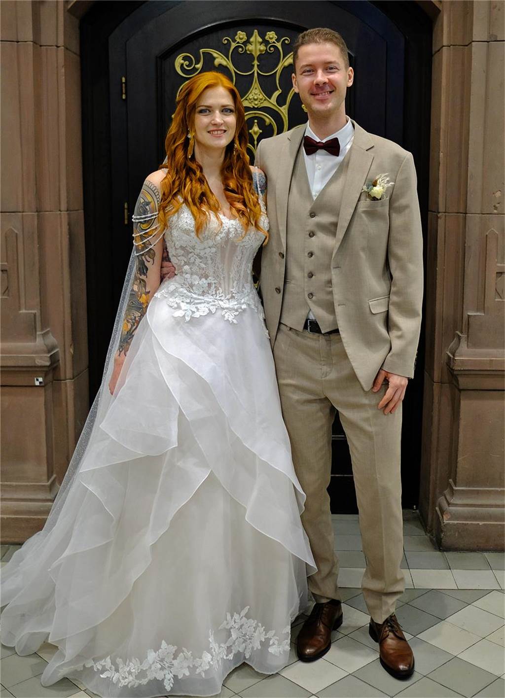 Hochzeiten im Oktober in Recklinghausen: Seit dem 18. Geburtstag unzertrennlich Ann-Julie Sinnaeve und Thomas Hollad haben geheiratet.