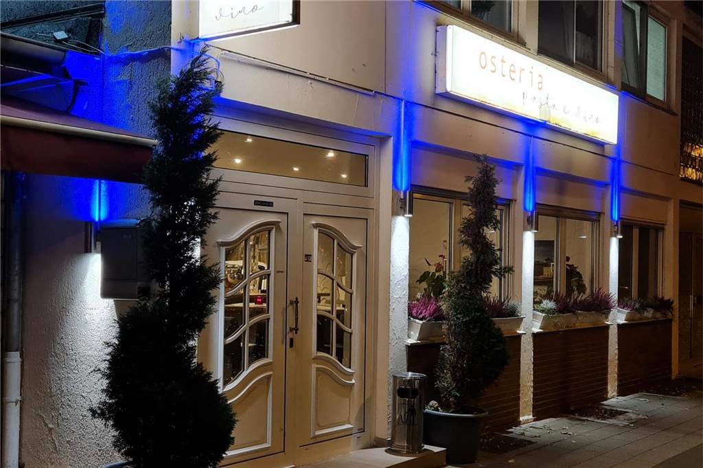 Blick auf die Osteria Pasta e Vino in Dorsten, aus der bald das Curry Haus wird.