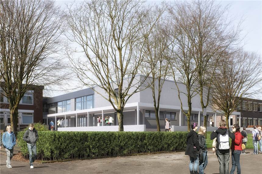 Aula-Umbau der Profilschule in Herbern wird teurer als gedacht Aus der Schulaula an der Profilschule Herbern soll eine moderne Gemeindehalle werden. Nun ist klar, dass der Bau teurer wird.