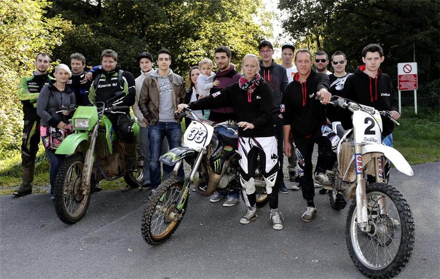 Offroad-Fans wünschen sich legales Gelände Aus der Traum: Die Motocrosser werden keine Strecke in den Borkenbergen bekommen.