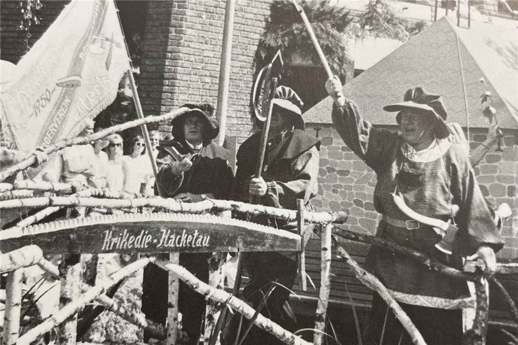 Festumzug zum Stadtjubiläum Haltern