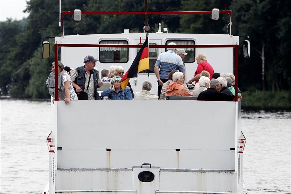 Ausfahrt aus der Stadtmühlenbucht