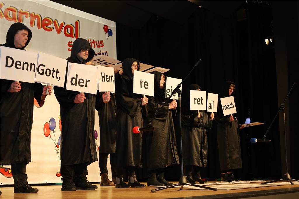 Ausgelassene Stimmung beim Pfarrkarneval St. Vitus.