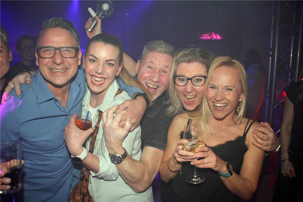 Ausgelassene Stimmung herrschte am Samstagabend bei der "Winter-Ade-Party“ der Bramis.