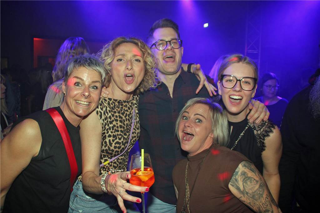 Ausgelassene Stimmung herrschte am Samstagabend bei der "Winter-Ade-Party“ der Bramis.