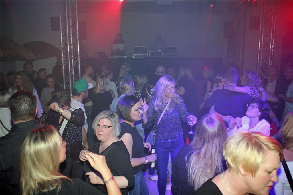 Ausgelassene Stimmung herrschte am Samstagabend bei der "Winter-Ade-Party“ der Bramis.