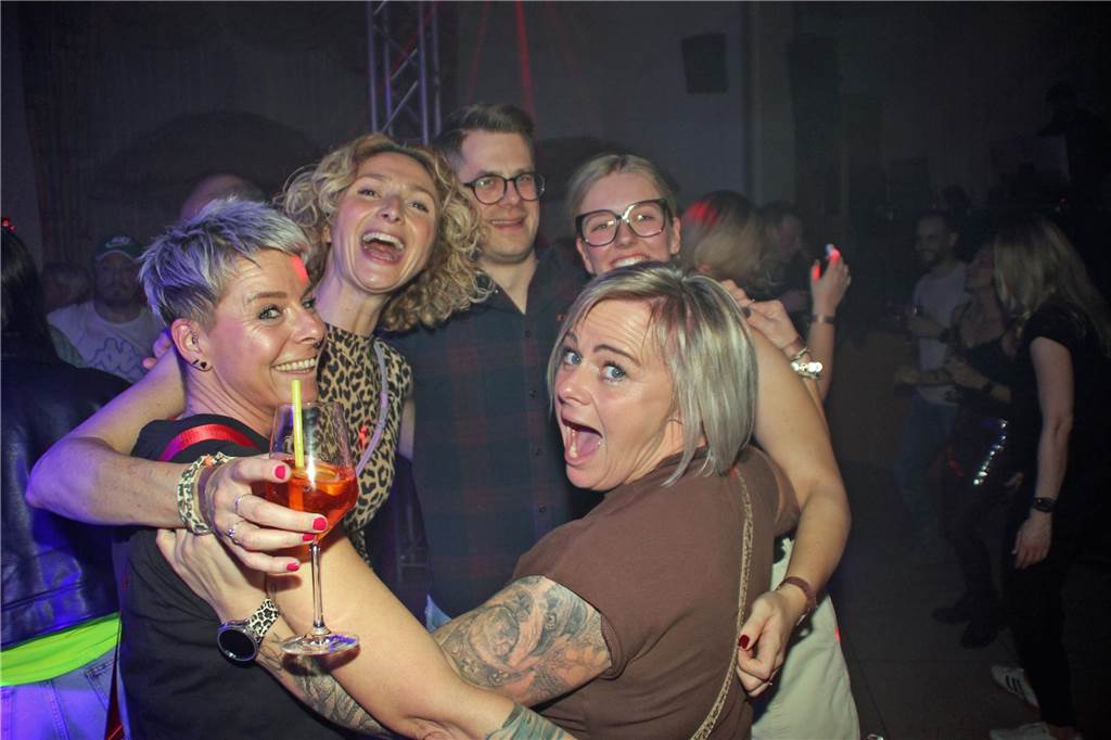 Ausgelassene Stimmung herrschte am Samstagabend bei der "Winter-Ade-Party“ der Bramis.