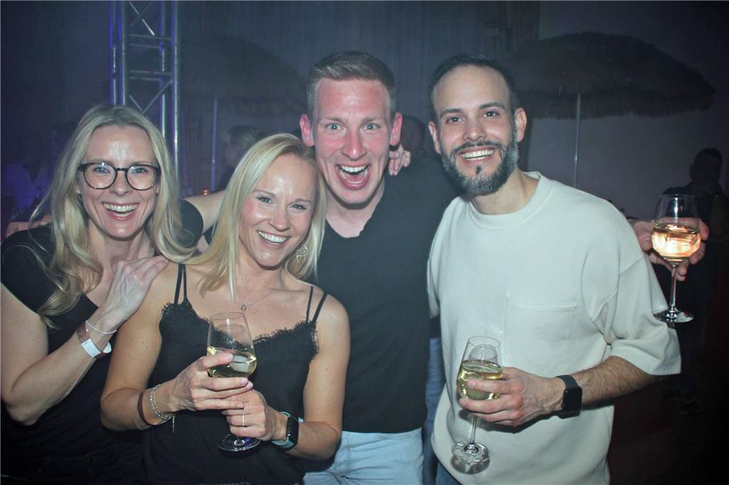 Ausgelassene Stimmung herrschte am Samstagabend bei der "Winter-Ade-Party“ der Bramis.