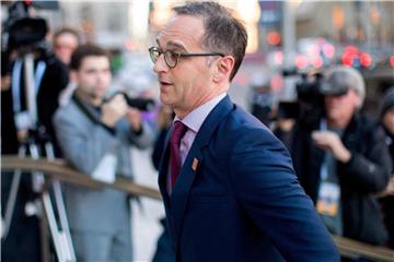 Außenminister Heiko Maas beim G7-Außenministertreffen in Toronto. Maas trifft seinen iranischen Amtskollegen Sarif am Rande einer Veranstaltung der UN-Generalversammlung zur Friedenssicherung in new York. Foto: Chris Young