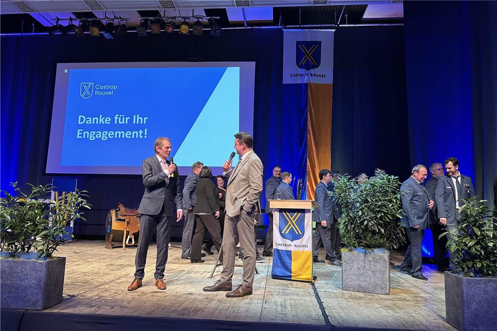 Auszeichnungen und Ehre für die geleistete ehrenamtliche Arbeit gab es am Samstagabend beim Neujahrsempfang der Stadt Castrop-Rauxel in der Europahalle.