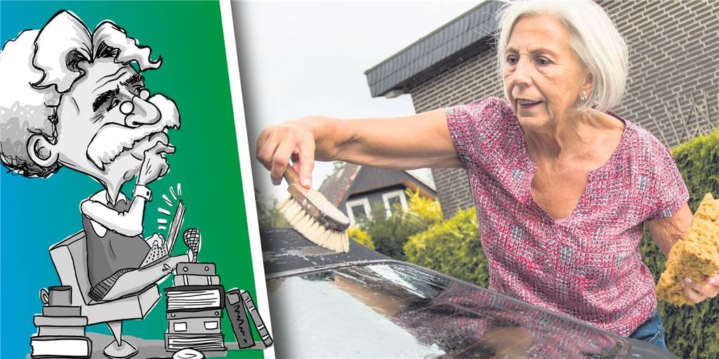 Frag doch Onkel Max: Darf ich am Sonntag mein Auto waschen? Autos sollten aus Gründen des Umweltschutzes ausschließlich in Waschanlagen gereinigt werden, damit keine Schadstoffe ins Abwasser geraten.