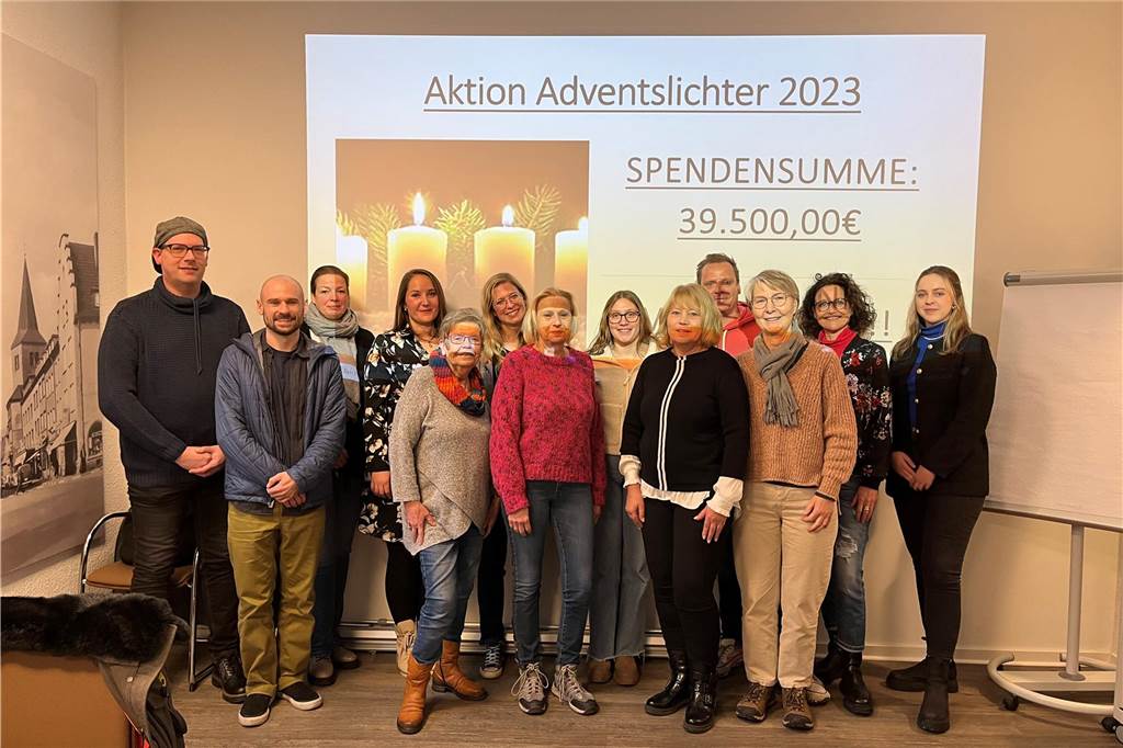 Adventslichter sammeln 39.500 Euro für bedürftige Dorstener Adventslichter Aktion 2023