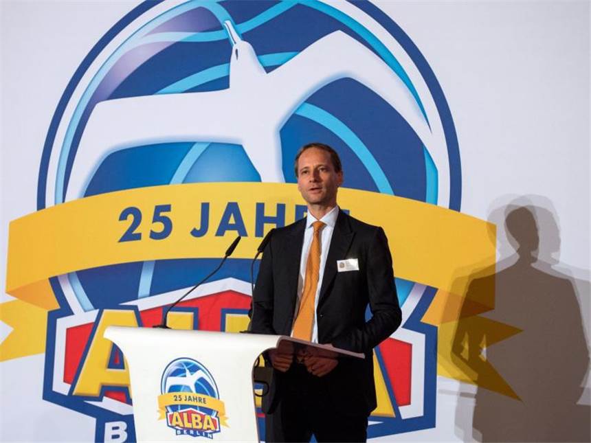 ALBA-Chef: Besser «bald» in Europa gewinnen Axel Schweitzer wünscht sich zum Club-Jubiläum einen Sieg in der Euroleague. Foto: Bernd von Jutrczenka