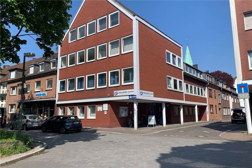 Architekt Axel Steinau hat überall in Dorsten seine Handschrift hinterlassen Das Haus der Lebenshilfe an der Suitbertusstraße in Dorsten.