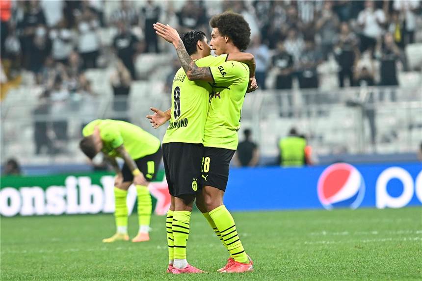 BVB gegen St. Pauli kurzfristig ohne Dahoud - Witsel rückt in die Startelf Axel Witsel (r.) ersetzt gegen den FC St. Pauli den angeschlagenen Mahmoud Dahoud.