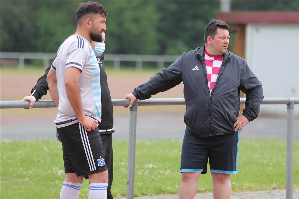 Selbstbewusster Cheftrainer: Aykut Kocabas zu seiner neuen Position bei Eintracht Werne Aykut Kocabas und Mario Martinovic sind bei Eintracht Werne ein eingespieltes Trainer-Team.