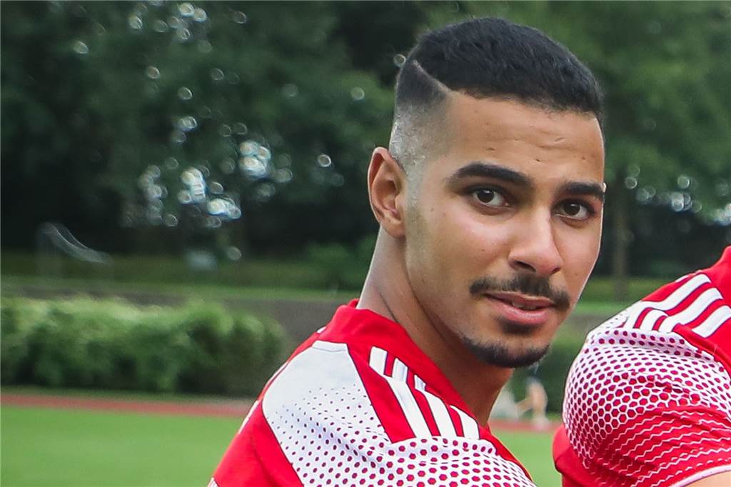 Selbstbewusster Verfolger: „Wenn VfR Sölde Punkte lässt, werden wir da sein“ Ayoub Boulila ist einer der jungen Leistungsträger beim TuS Hannibal.