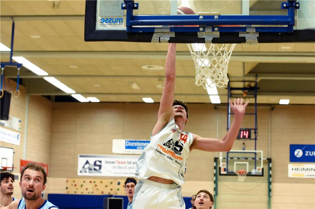 BSV Wulfen gewinnt Kampf der Kollektive: Zweiter Sieg in Folge, aber weiter Elfter Tarik Jakupovic beim Korbleger