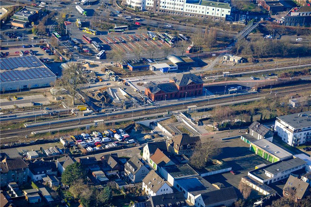 Bahnhof Dorsten.