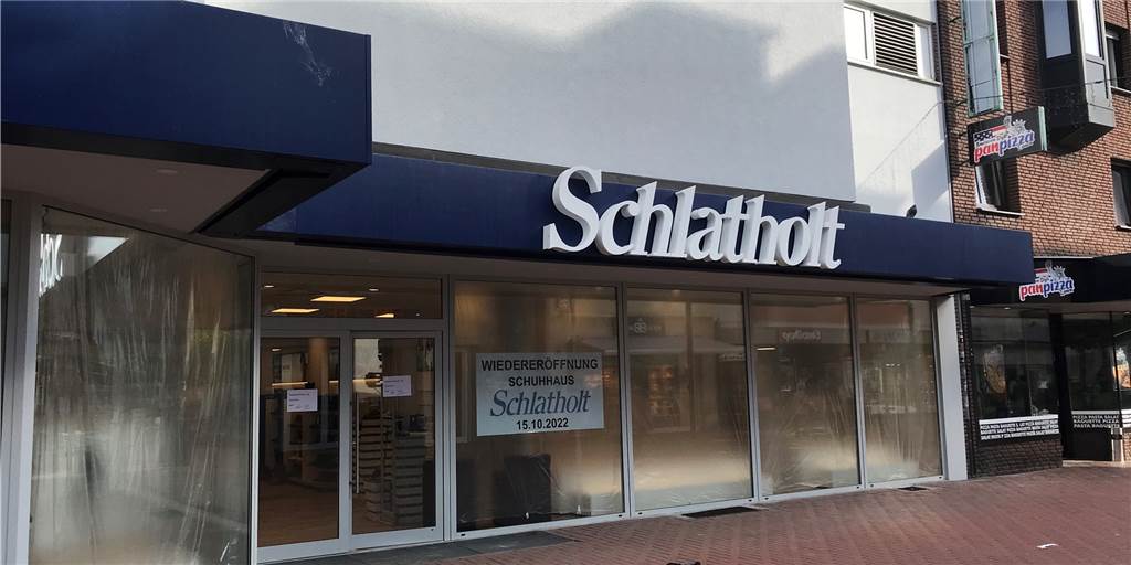 Nach Umbau: Schuhhaus Schlatholt in Lüner Innenstadt öffnet wieder Bald ist es soweit: Am Samstag öffnet das Schuhhaus Schlatholt in der Lüner Innenstadt wieder.