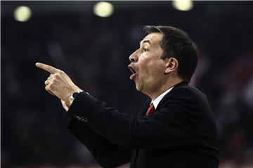 Bambergs Coach Luca Banchi konnte die Niederlage seines Teams nicht verhindern. Foto: Angelos Tzortzinis