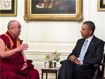 Barack Obama empfängt den Dalai Lama. Foto: Pete Souza/Official White House Photo