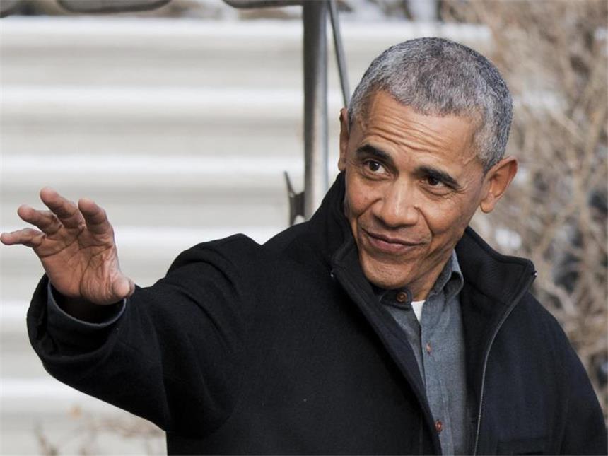 Präsident Obamas letzte Botschaft an die Amerikaner Barack Obama verlässt das Weiße Haus. Foto: Manuel Balce Ceneta