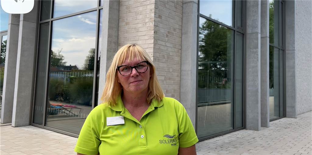 Video: Solebad Werne stockt Personal wegen Hitze auf - darauf müssen sich Gäste einstellen Barbara Kipp, Teamleiterin vom Solebad in Werne.