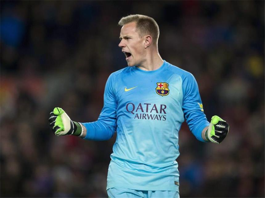 Ter Stegen bekommt nach Barça-Sieg mehr Lob als Messi Barça-Keeper Marc-André ter Stegen spielt im Pokal zu null. Foto: Alejandro Garcia