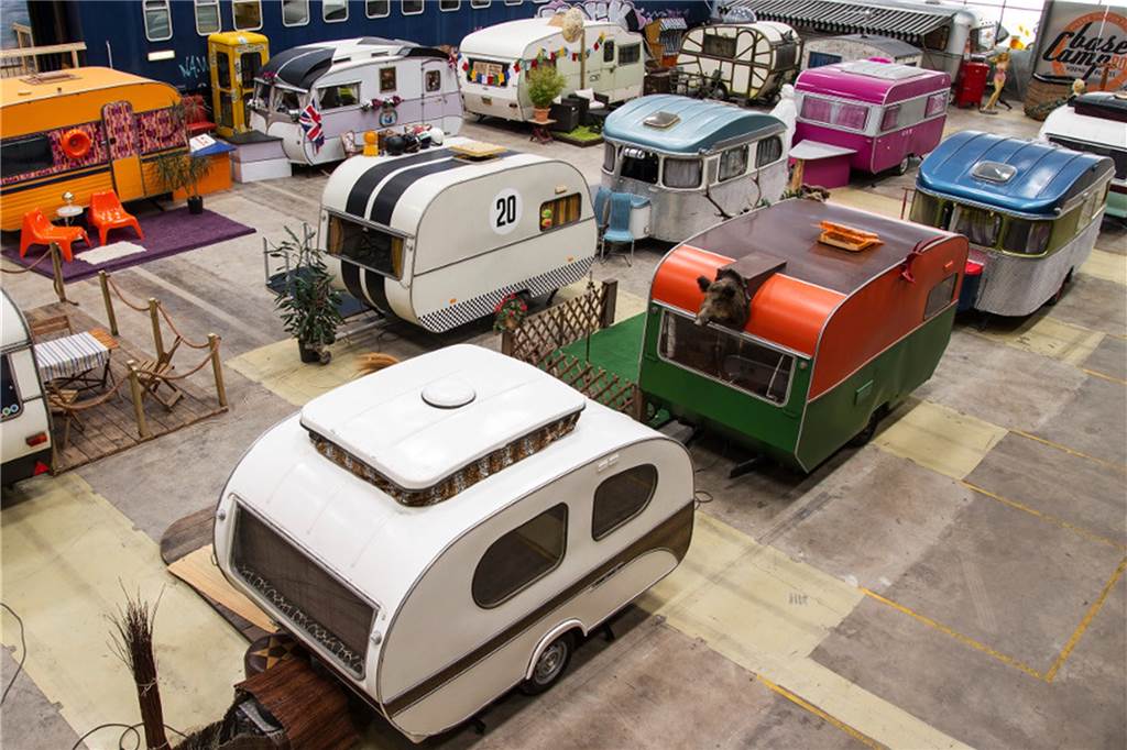 Außergewöhnliche Campingplätze in NRW: Das gibt’s nicht überall Basecamp in Bonn.