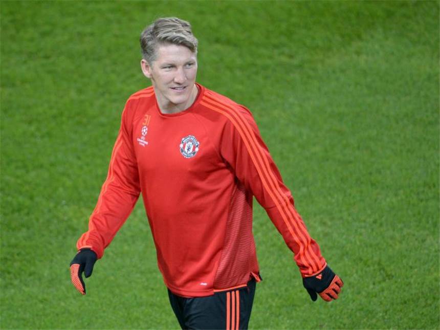 Schweinsteiger wieder in Form - Van Gaal: «Fantastisch» Bastian Schweinsteiger präsentierte sich zuletzt in guter Form. Foto: Peter Steffen