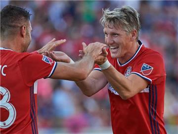 Bastian Schweinsteiger wurde von den Fans zum Kapitän gewählt. Foto: Robin Alam