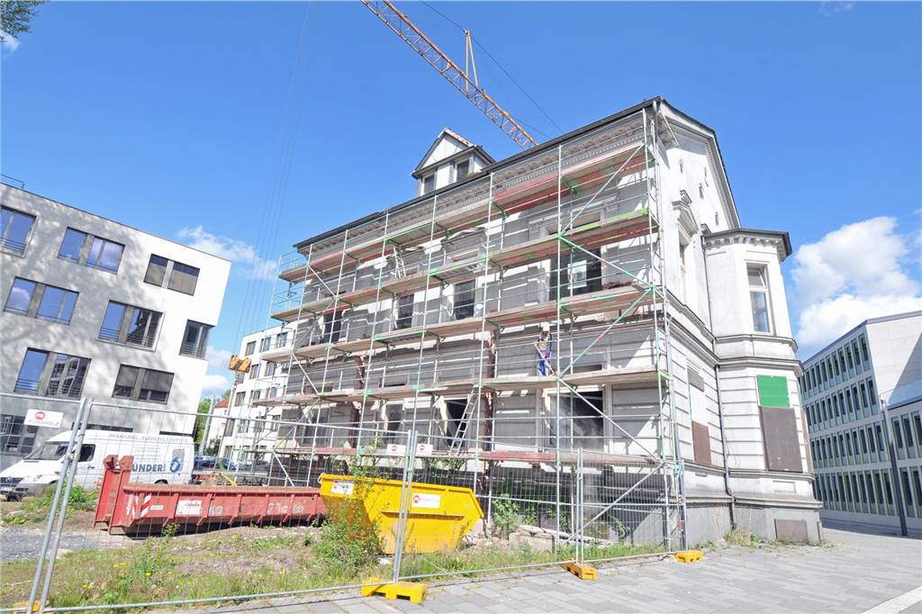 Die Tull-Villa in Dortmund-Hörde wird umgebaut.
