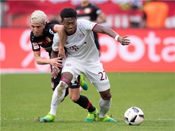 Bayer Leverkusen und Bayern München trennten sich 0:0. Foto: Marius Becker