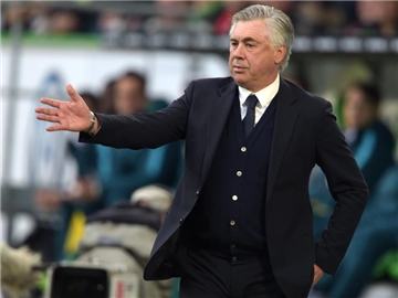 Bayern-Trainer Carlo Ancelotti: "Wir wollen diese Saison gut beenden. Foto: Swen Pförtner