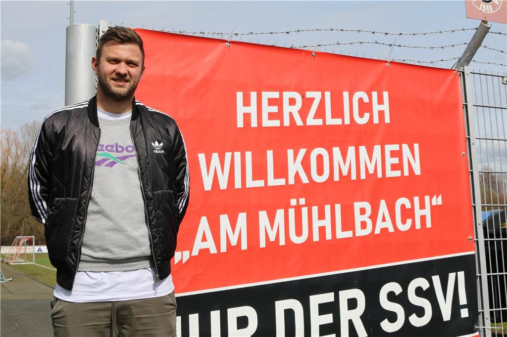 Justin Pfaff wollte seine Karriere schon beenden - jetzt gibt er dem langen SSV-Werben nach Beackert ab kommender Saison die Außenbahnen beim SSV Mühlhausen: Justin Pfaff.