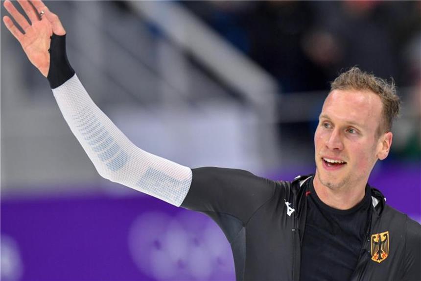 Moritz Geisreiter beendet Eisschnelllauf-Karriere Beendet nach dem Weltcupfinale in Minsk seine Karriere als aktiver Eisschnellläufer: Moritz Geisreiter. Foto: Peter Kneffel