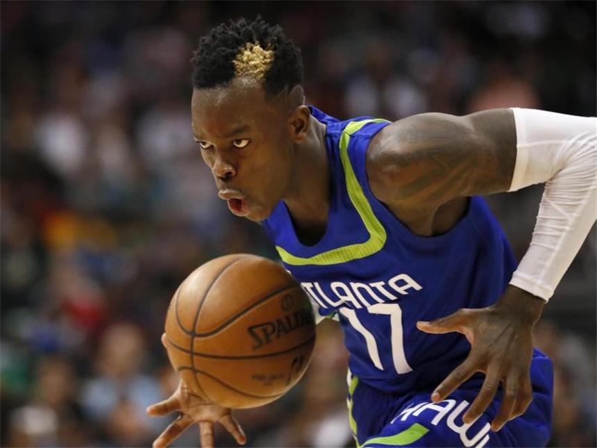Schröder verliert mit Atlanta letztes Vorbereitungsspiel Beendete die Vorbereitung mit den Atlanta Hawks mit einer Niederlage: NBA-Profi Dennis Schröder. Foto: Todd Kirkland