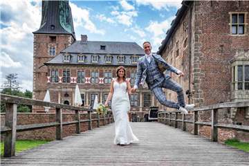 Bei Brautpaaren, wie Meike und Hendrik, ist das Schloss Raesfeld beliebt. Auch am 22.02.2022?