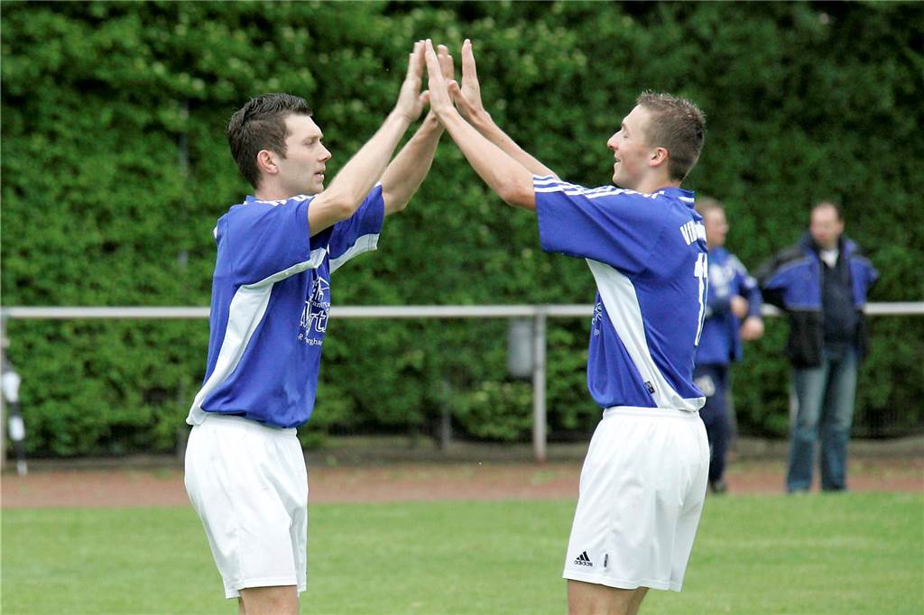 Bei BW Huckarde feierte der VfB Habinghorst am 14. Mai 2007 den Landesliga-Aufstieg.