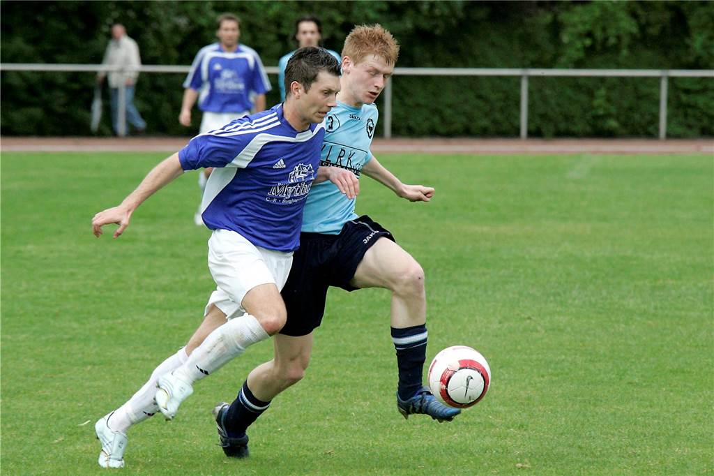 Bei BW Huckarde feierte der VfB Habinghorst am 14. Mai 2007 den Landesliga-Aufstieg.