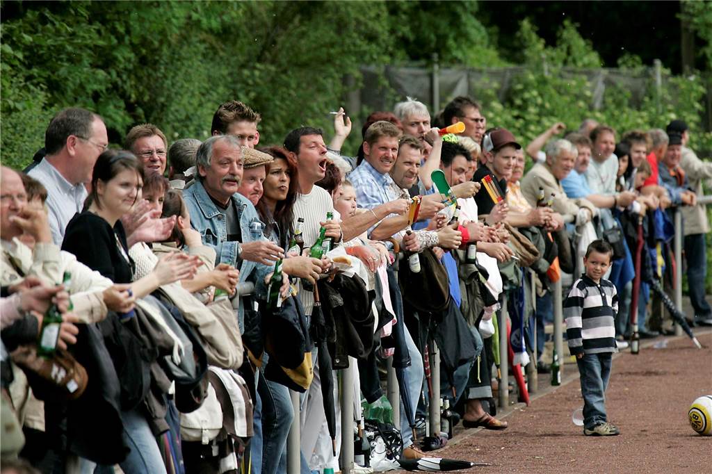 Bei BW Huckarde feierte der VfB Habinghorst am 14. Mai 2007 den Landesliga-Aufstieg.