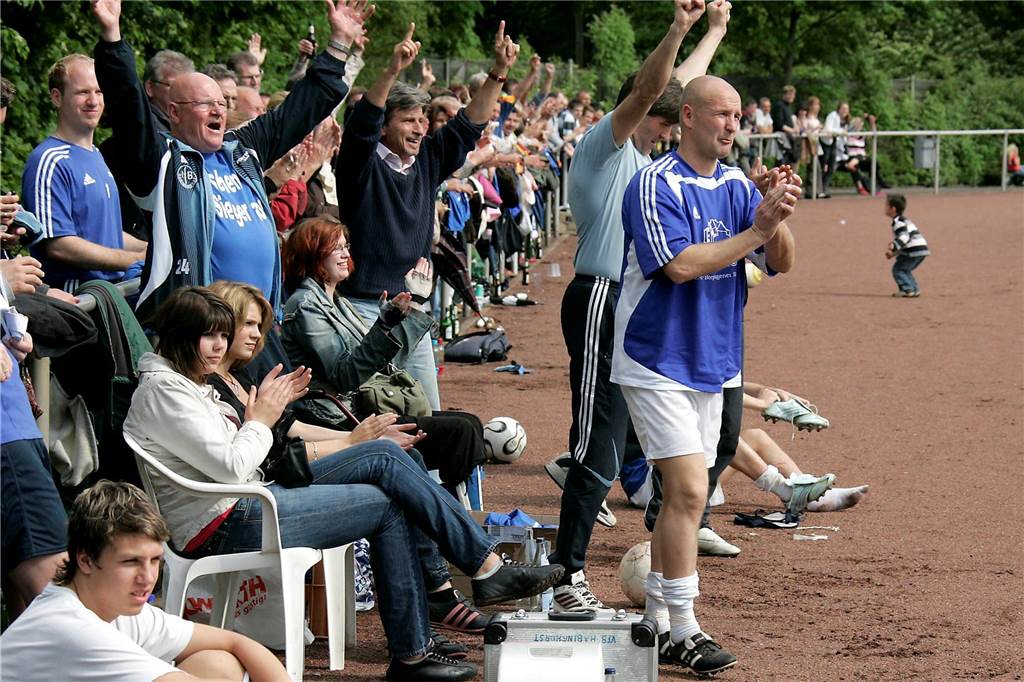 Bei BW Huckarde feierte der VfB Habinghorst am 14. Mai 2007 den Landesliga-Aufstieg.