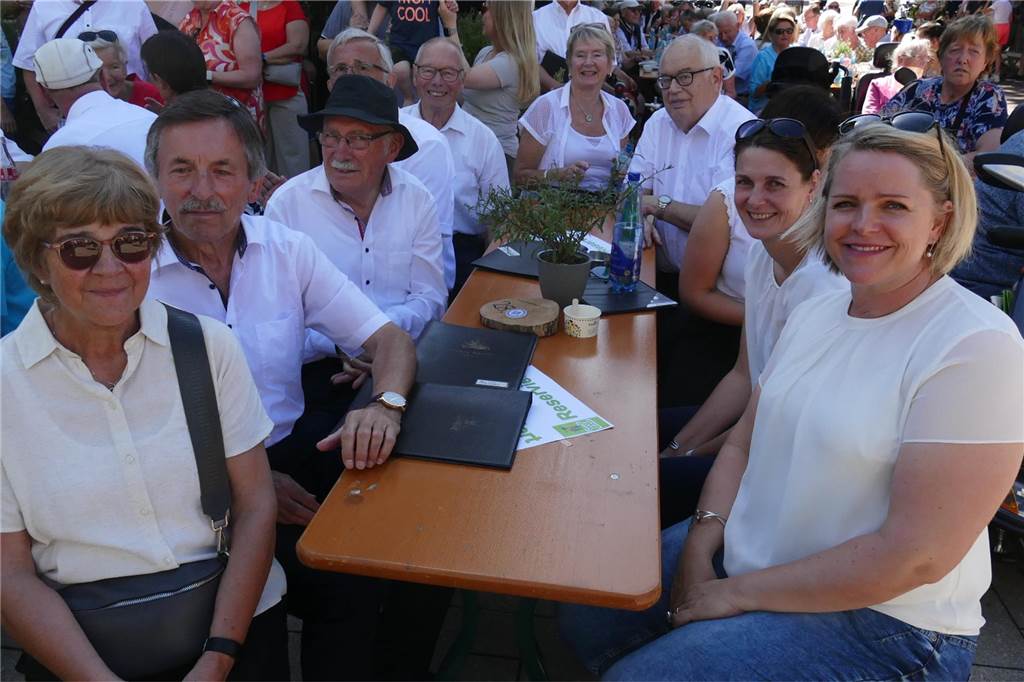 Bei den Marktplatztönen stand am Sonntag das große Husarenkonzert auf dem Plan.