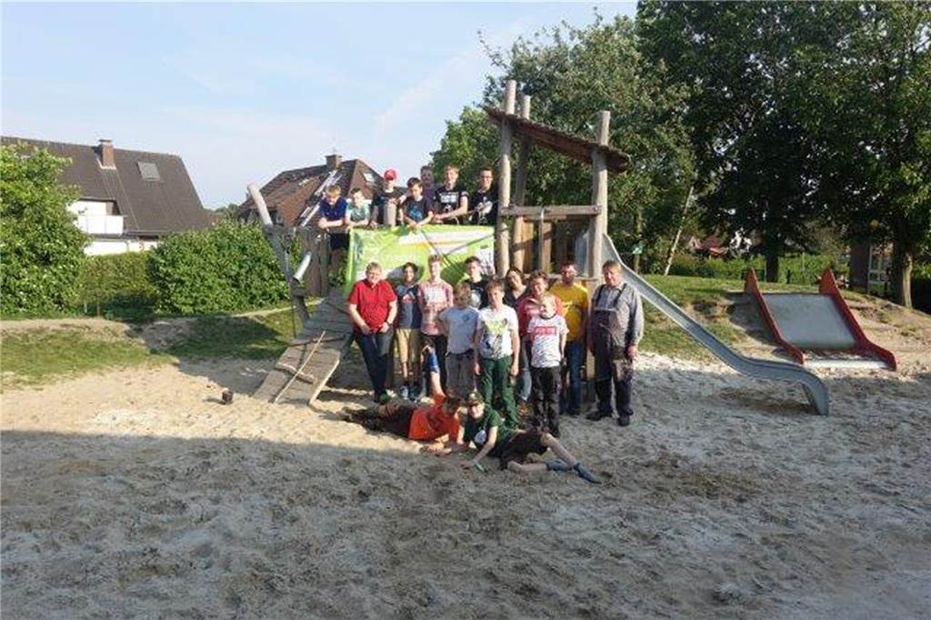 Kolpingteenies aus Südlohn waren aktiv bei der 72-Stunden-Aktion Bei der 72-Stunden-Aktion waren die Kolpingteenies aktiv.